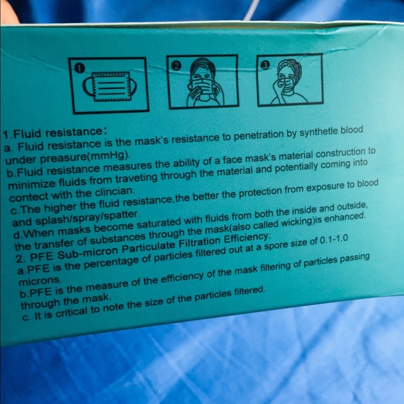 2 FACE MASK- read description 🎓 - Picture 5 of 7